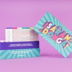 Detalle de cartas de SARANDONGA para cantar tararear y hacer mímica
