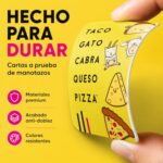 Taco Gato Cabra Queso Pizza juego de reflejos para niños desde 8 años