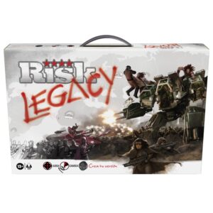 Avalon Hill Risk Legacy - Juego de estrategia - Juego narrativo con miniaturas - Para 3 a 5 jugadores a partir de 13 años