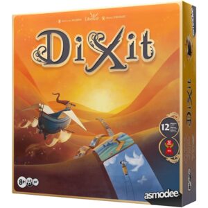 Asmodee Dixit, Una Imagen Vale más Que mil Palabras, Juego de Imaginación y Creatividad Ganador de Varios Premios, A Partir de 8 Años, De 3 a 8 Jugadores, 30 Minutos por Partida, Español