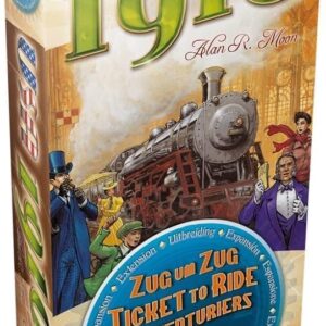 Days of Wonder , Ticket to Ride USA 1910 Board Game EXPANSION , Ages 8+ , For 2 to 5 Players