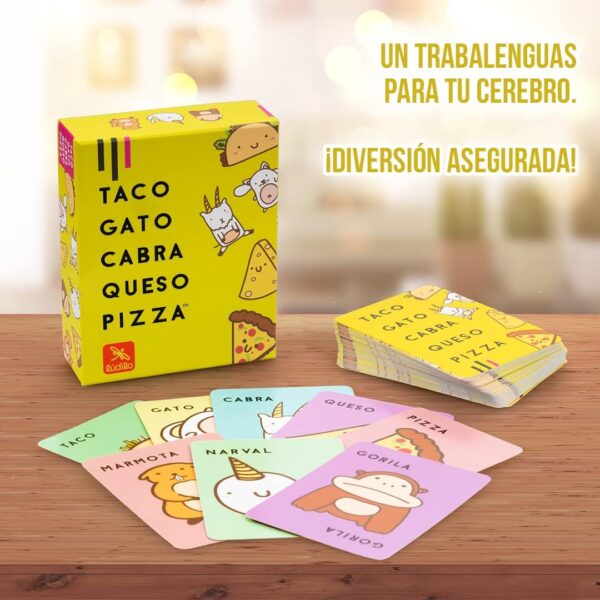 Taco Gato Cabra Queso Pizza - Imagen 3