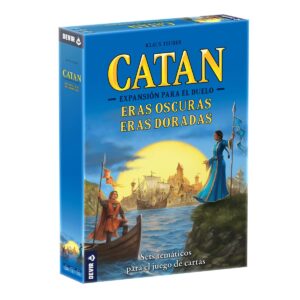 Devir - Catan: Dark Ages Duel Expansion, Golden Ages, Board Game, Strategy Board Game, Board Game with Friends (BGCATDUEXPSP)