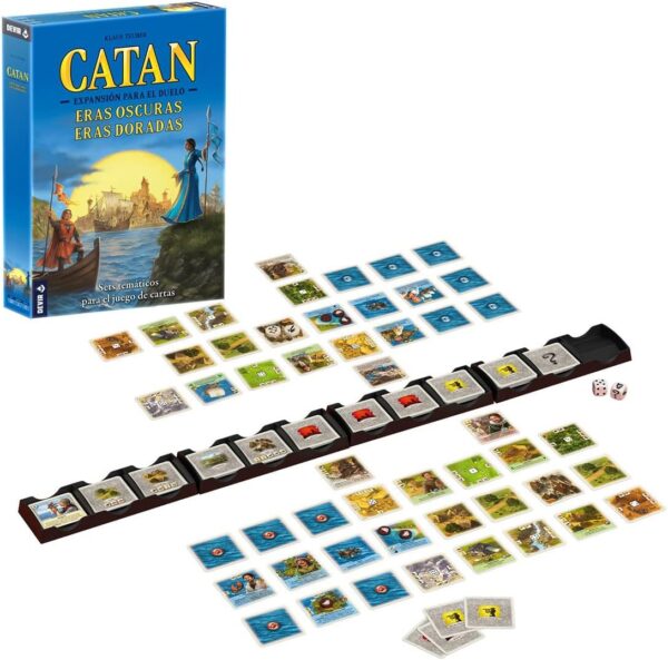 Catan: Expansión Duelo Eras Oscuras y Doradas - Imagen 4