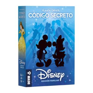 Devir - Disney Secret Code, Family Board Game, Ages 8 (BGCOSEDISP)