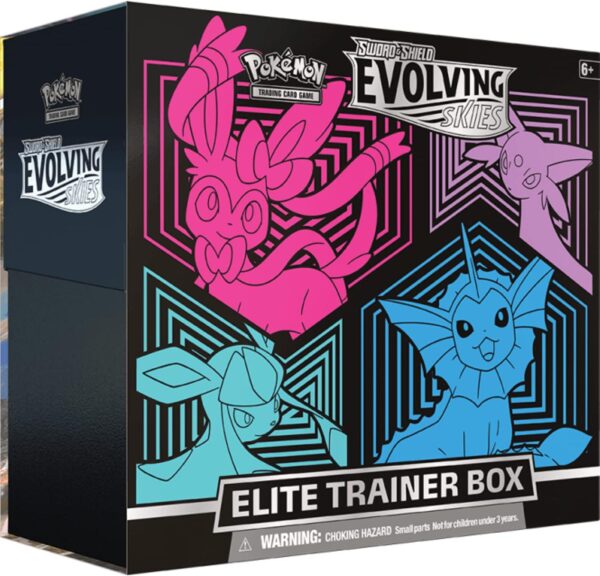 Elite Trainer Box (ETB) - Azul - Cielos evolutivos (Evolving Skies)
