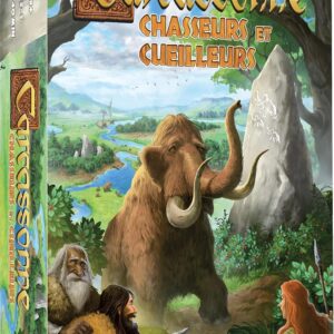Asmodee - Carcassonne: Hunters and Gatherers - Board Game - Tile Game - 2 to 5 players - Ages 8 and up