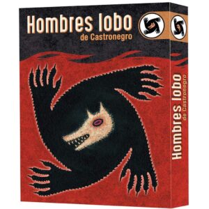 Asmodee Los Hombres Lobo de Castronegro, Party Game de Roles Ocultos con Engaño y Deducción, A Partir de 10 Años, De 8 a 18 Jugadores, 30 Minutos por Partida, Español