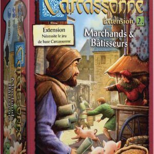 CARCASSONNE – Extension 2 Marchands + Batisseurs – Jeu de societe