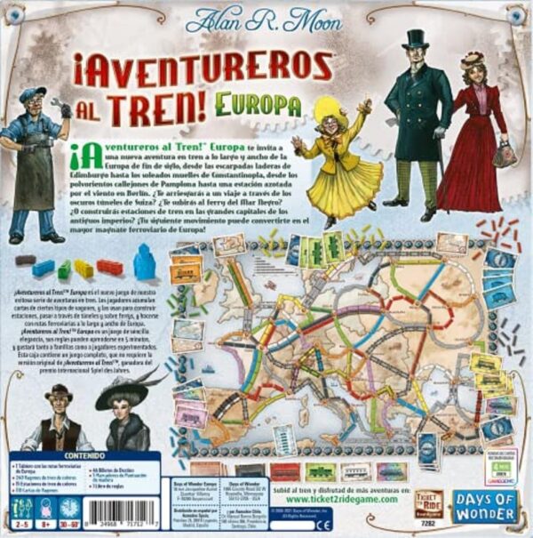 ¡Aventureros al Tren! Europa - Imagen 2