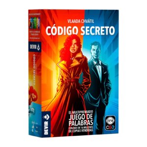 Devir - Secret Code, Spy and Team Words Board Game, Strategy and Deduction, for 2-8 Players, Ages 8, Cover 2025 | Spanish Edition