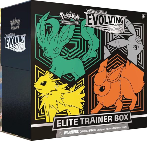 Elite Trainer Box (ETB) - Naranja - Cielos evolutivos (Evolving Skies) - Imagen 2