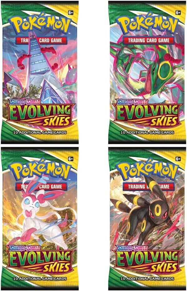 Sobres x4 - Cielos evolutivos (Evolving Skies)