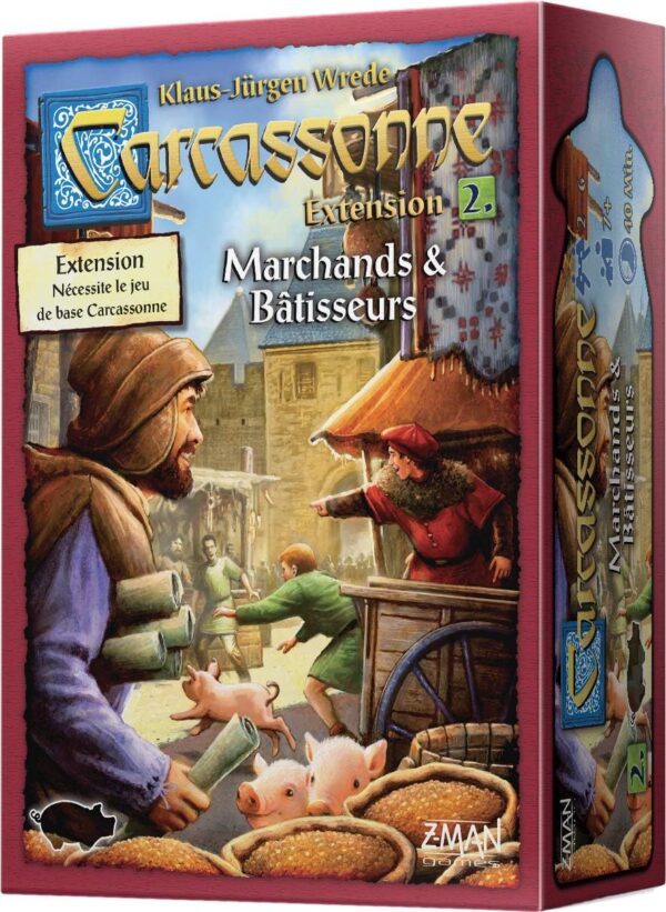 Carcassonne: Expansión Comerciantes y Constructores - Imagen 4