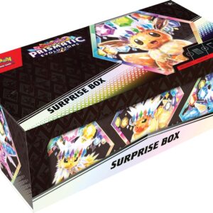 Pokémon -Scarlet & Violet—Prismatic Evolutions Surprise Box, Multicoloured, Compact (100-10096 : C : EN : 45 :)