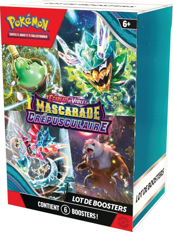 Booster Bundle - Escarlata y púrpura - Mascarada crepuscular - Imagen 2