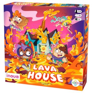 Caja de Lava House juego de mesa en español para niños desde 6 años