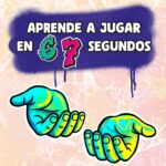 Partida rápida del juego de cartas 6-7