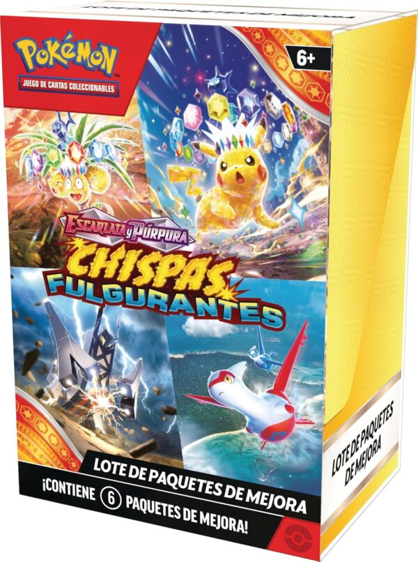 Lote de paquetes de mejora - Escarlata y Púrpura - Chispas Fulgurantes - Imagen 2