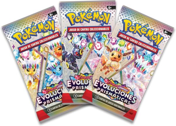 Colección con pegatinas especiales - Leafeon - Evoluciones prismaticas (Prismatic evolutions) - Imagen 3