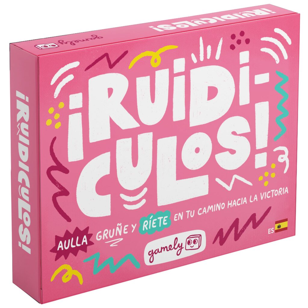 Ruidículos de Gamely, juego de cartas familiar de bolsillo