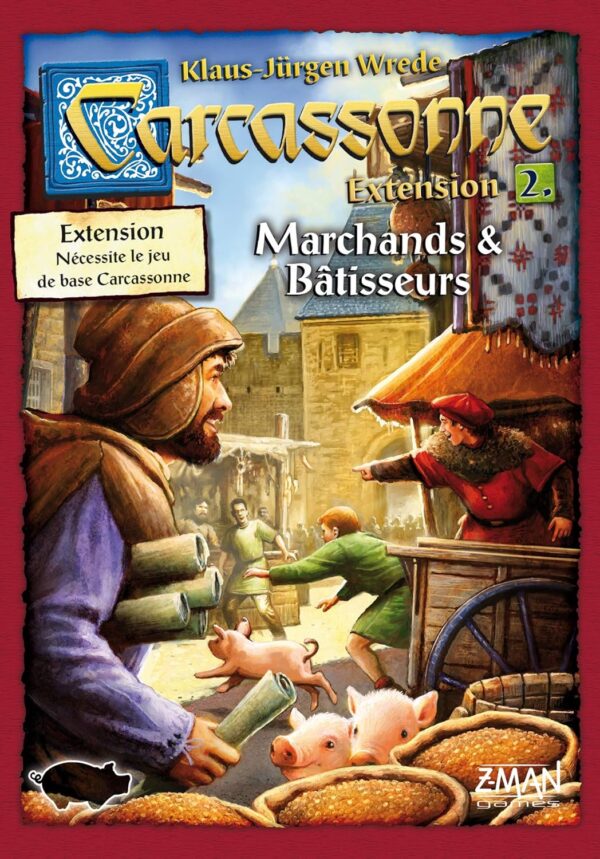 Carcassonne: Expansión Comerciantes y Constructores - Imagen 2