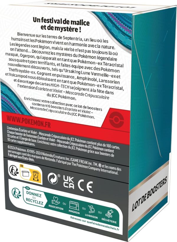 Booster Bundle - Escarlata y púrpura - Mascarada crepuscular - Imagen 3