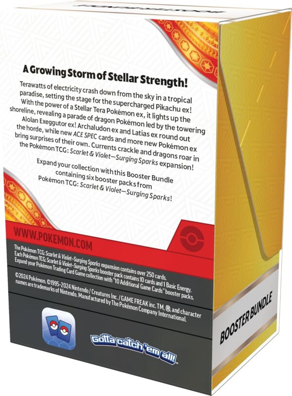 Booster Bundle - Scarlet & Violet - Surging Sparks - Imagen 3