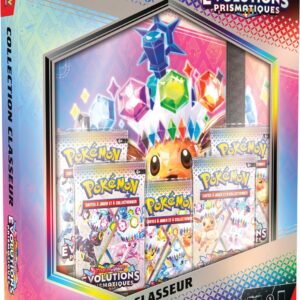 Pokémon TCG: Scarlet & Purple: Prismatic Evolutions - Card Game, 378 Pocket Binder & 5 Upgrade Packs