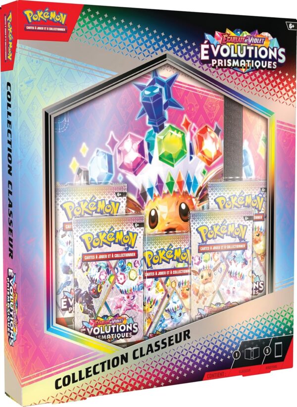 Álbum para colecciones - Evoluciones prismaticas (Prismatic evolutions)