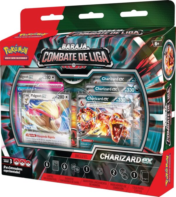 Baraja Combate de Liga: Charizard ex y Pidgeot ex - Imagen 3