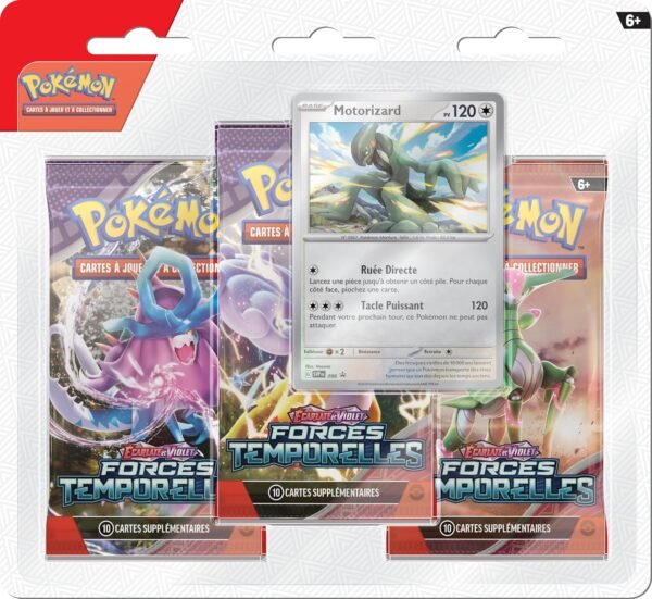 Paquetes de mejora - Escarlata y Púrpura - Fuerzas temporales: Motorizard