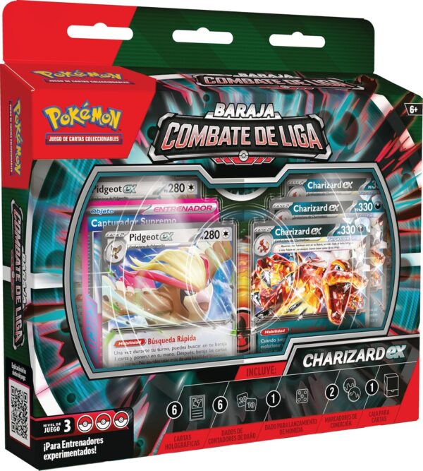 Baraja Combate de Liga: Charizard ex y Pidgeot ex