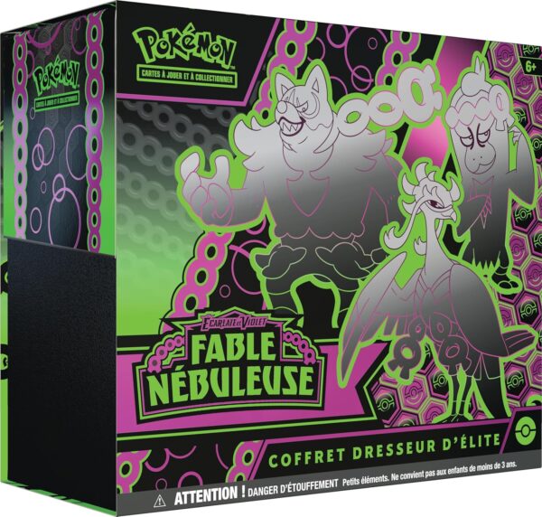 Caja de Entrenador Élite - Escarlata y Púrpura - Fábula Nebulosa