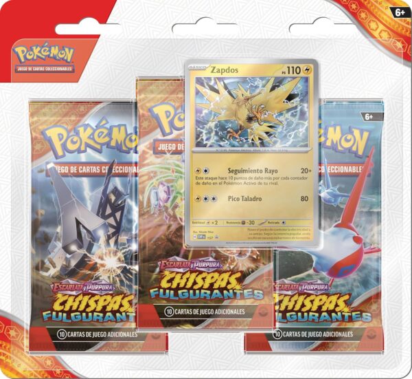 Paquetes de mejora - Escarlata y Púrpura - Chispas Fulgurantes: Zapdos