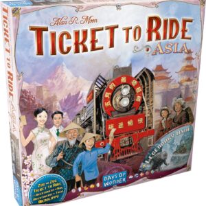Caja de ¡Aventureros al Tren! Asia expansión